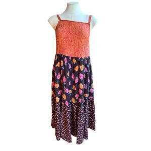 No. 6 Store Midi Summer Boho Eden Dress Pockets Size 1 RTR